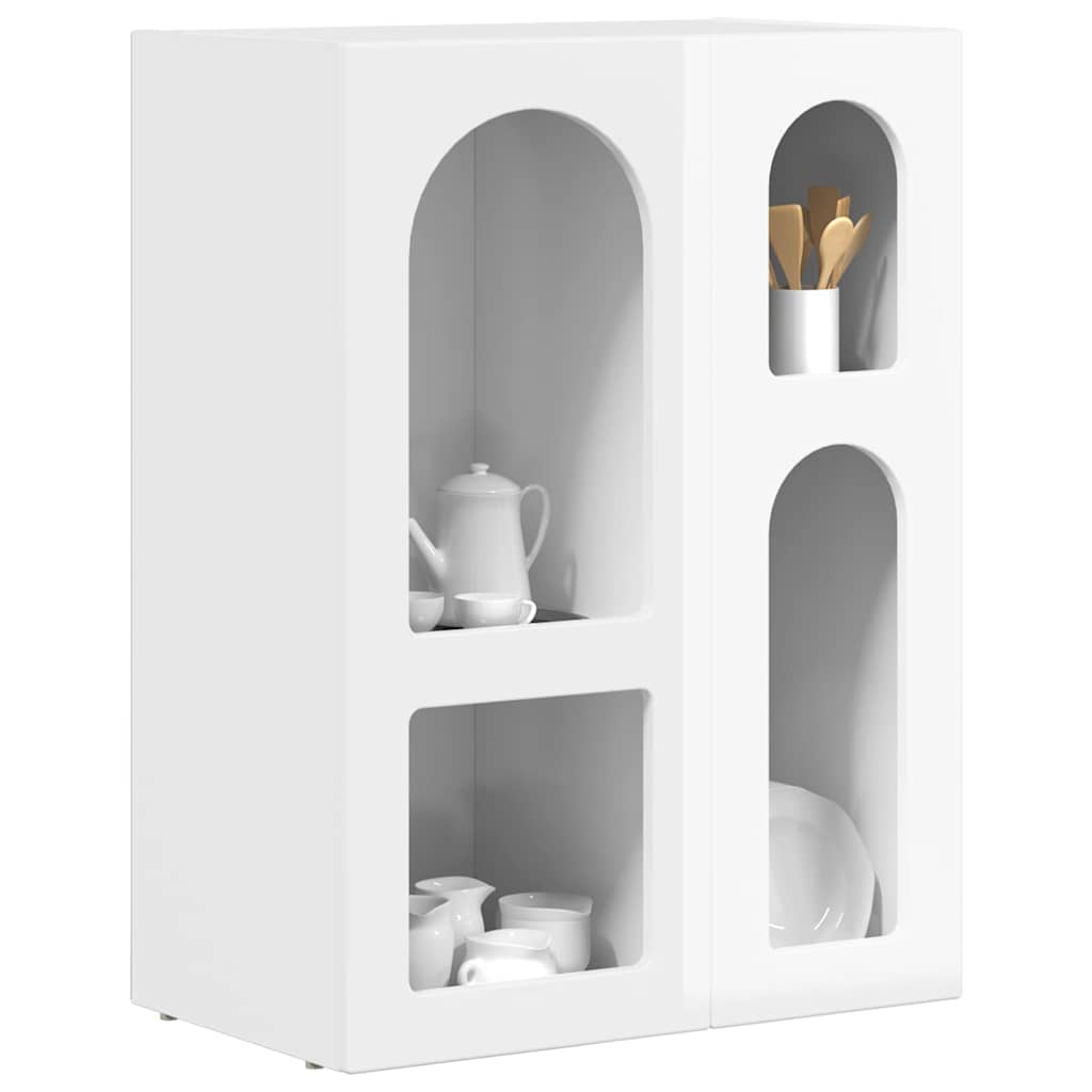 Buffet Blanc brillant 59 x 35 x 80,5 cm Bois d'ingénierie - XIOS