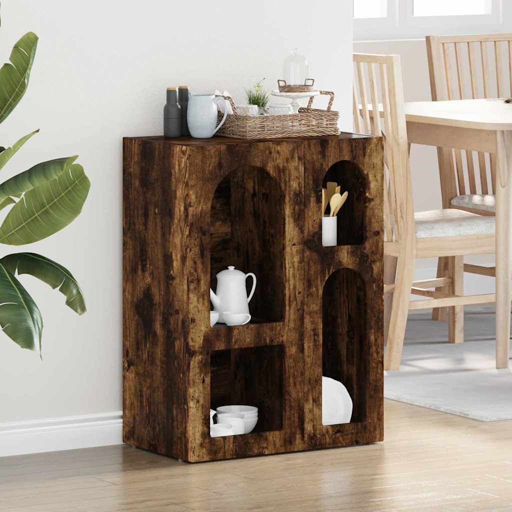 Buffet Chêne fumé 59 x 35 x 80,5 cm Bois d'ingénierie - XIOS
