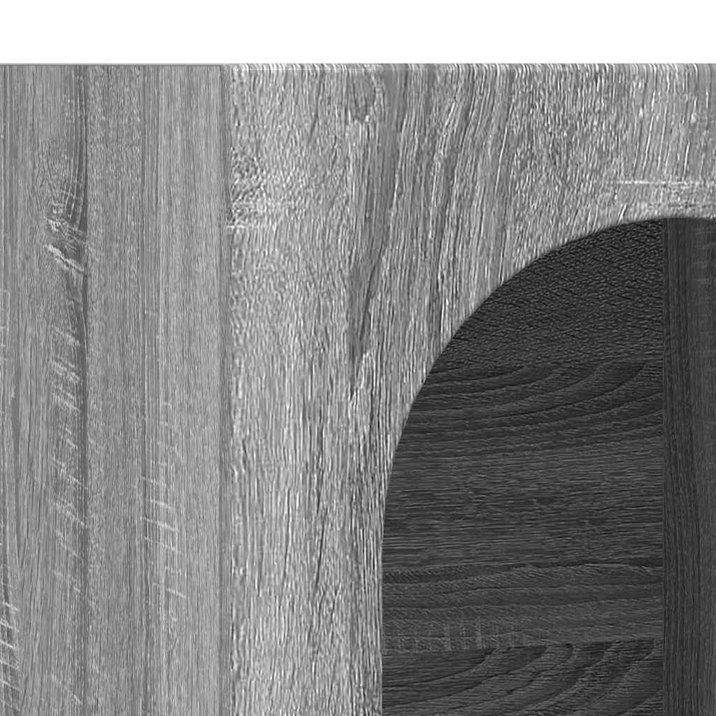 Buffet Gris Sonoma 59 x 35 x 80,5 cm Bois d'ingénierie - XIOS
