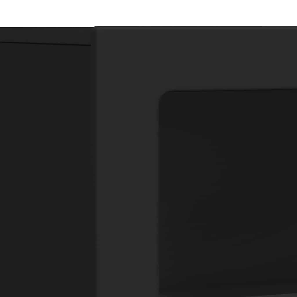 Buffet Noir 80,5 x 35 x 59 cm Bois d'ingénierie - XIOS