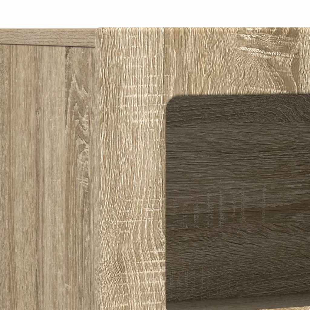 Buffet Chêne Sonoma 80,5 x 35 x 59 cm Bois d'ingénierie - XIOS