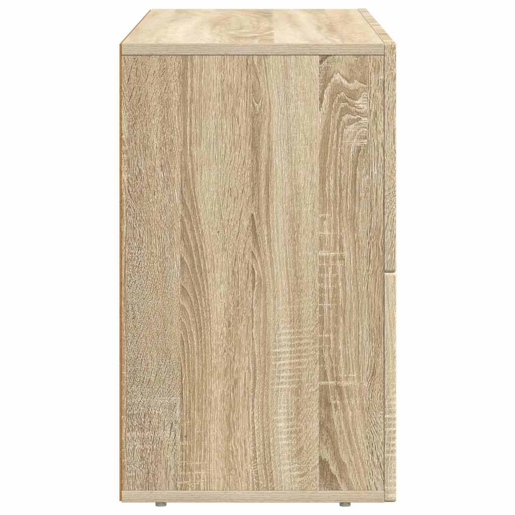 Buffet Chêne Sonoma 80,5 x 35 x 59 cm Bois d'ingénierie - XIOS