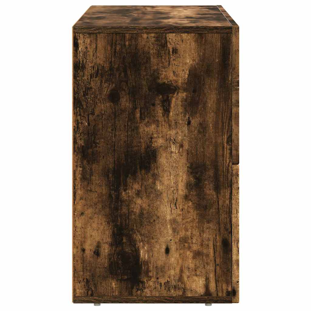 Buffet Chêne fumé 80,5 x 35 x 59 cm Bois d'ingénierie - XIOS