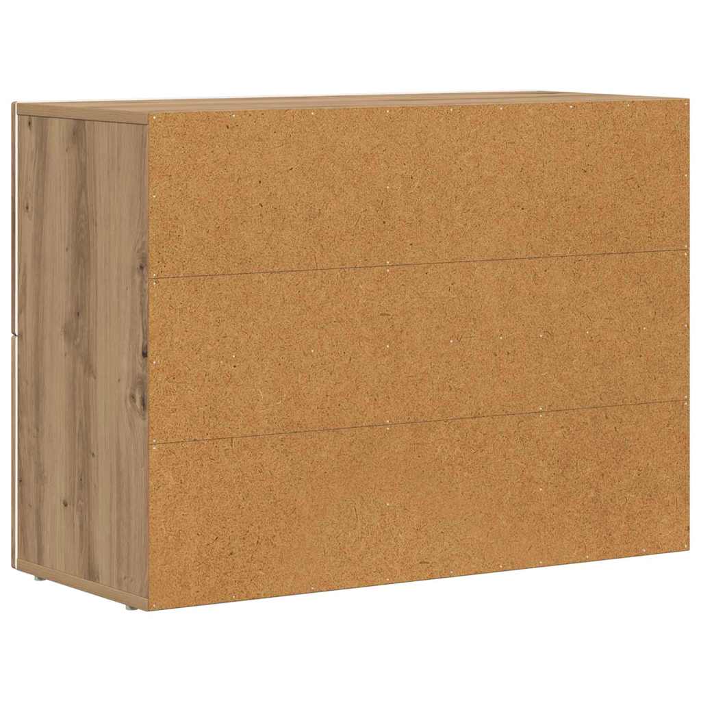 Buffet Chêne artisanal 80,5 x 35 x 59 cm Bois d'ingénierie - XIOS