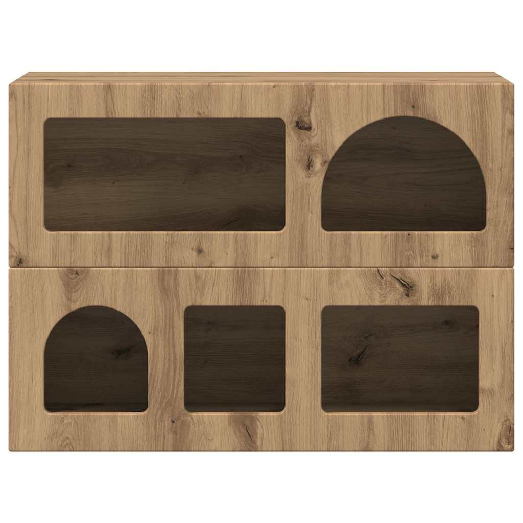 Buffet Chêne artisanal 80,5 x 35 x 59 cm Bois d'ingénierie - XIOS