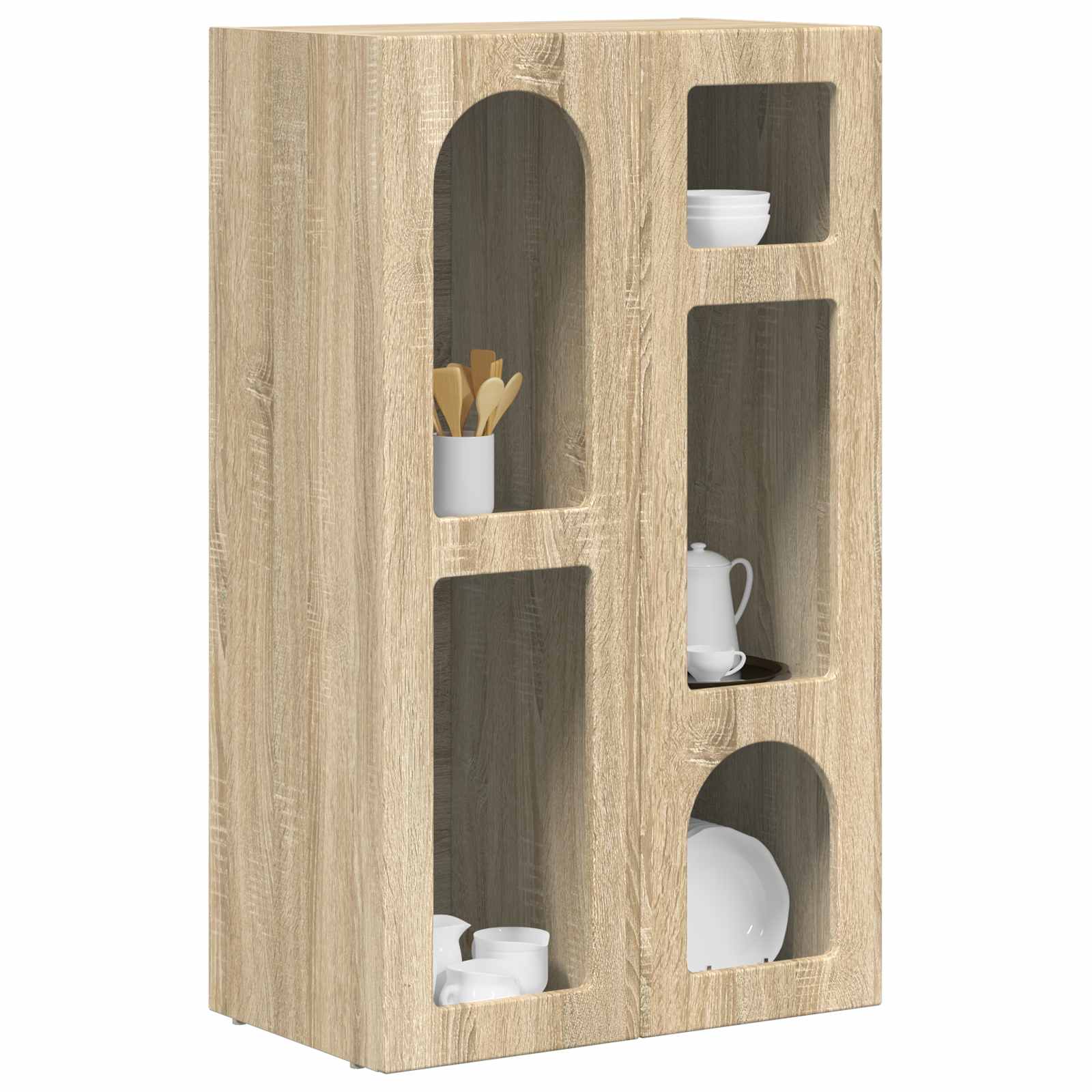 Buffet Chêne Sonoma 59 x 35 x 100,5 cm Bois d'ingénierie - XIOS