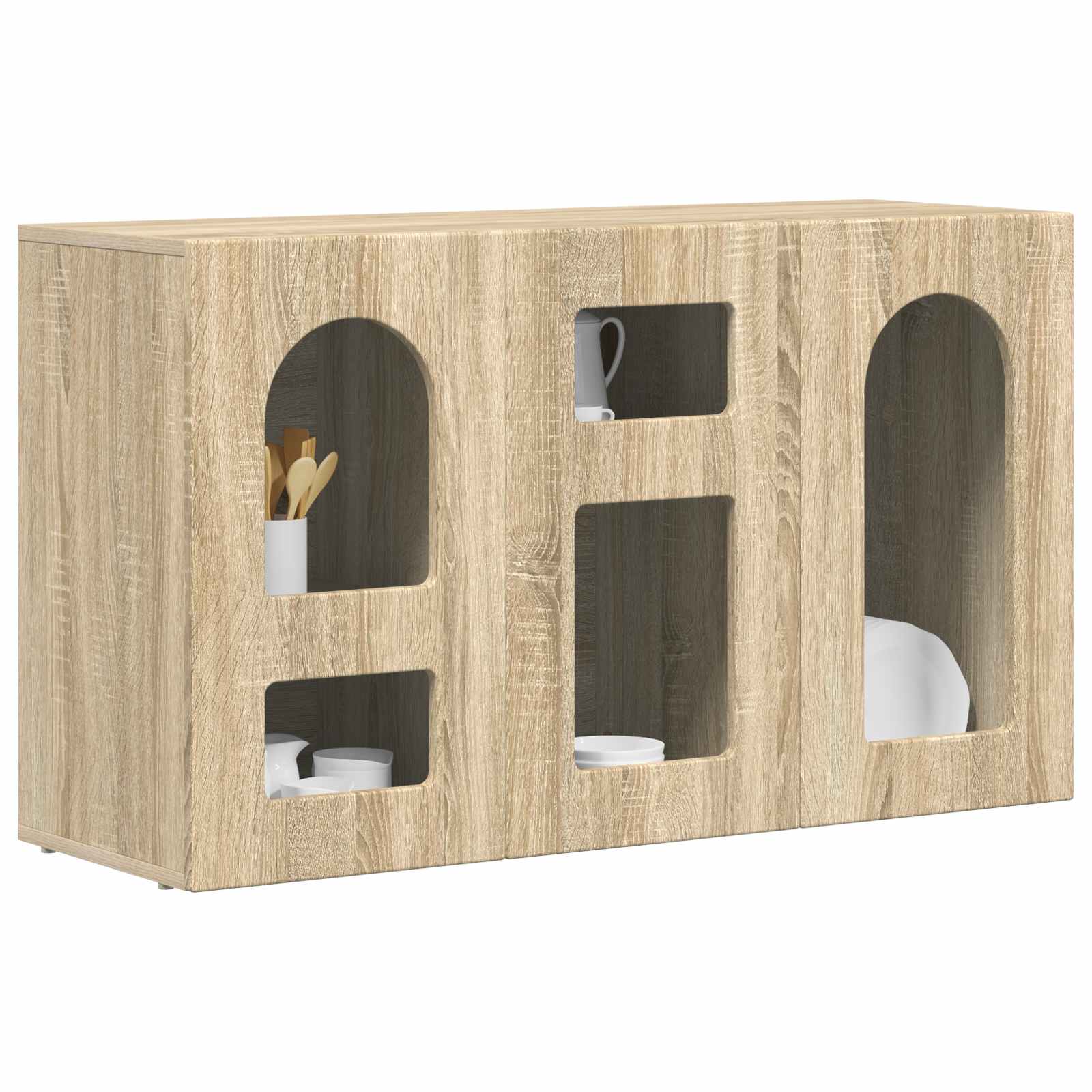 Buffet Chêne Sonoma 100 x 35 x 59 cm Bois d'ingénierie - XIOS