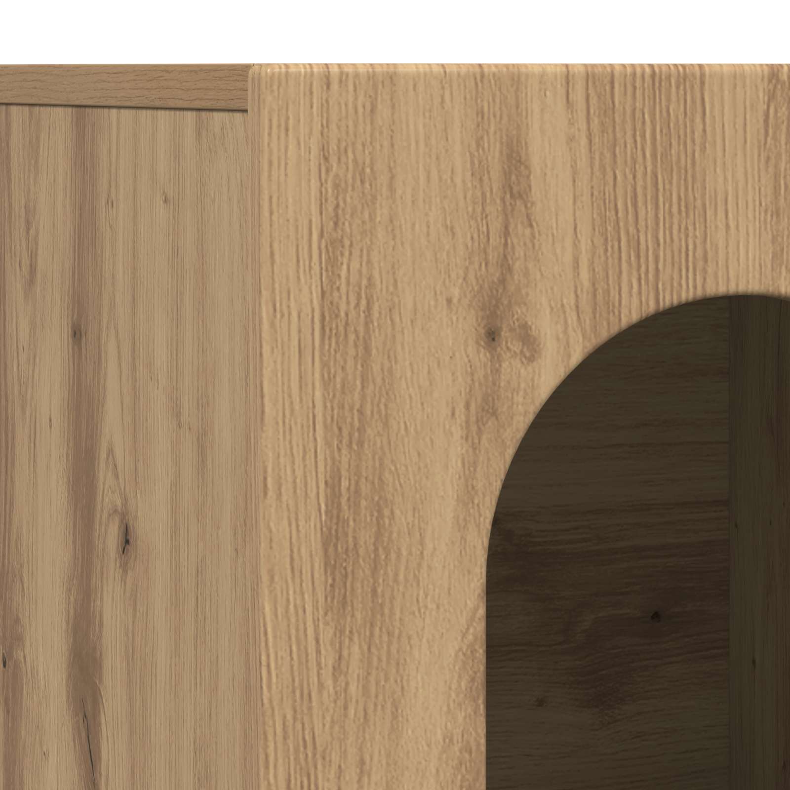 Buffet Chêne artisanal 100 x 35 x 59 cm Bois d'ingénierie - XIOS