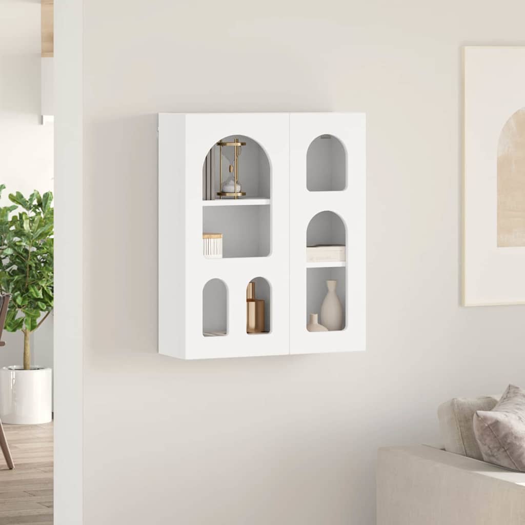 Armoire suspendue avec étagère ELST Blanc 59 x 20 x 71,5 cm - XIOS