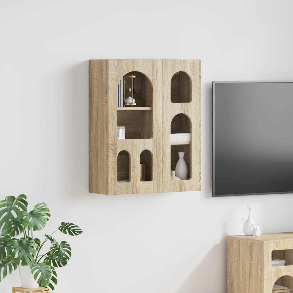 Armoire suspendue avec étagère Chêne Sonoma 59 x 20 x 71,5 cm - XIOS