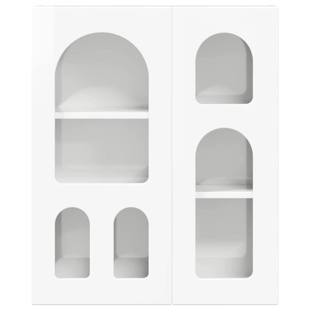 Armoire suspendue avec étagère Blanc brillant 59 x 20 x 71,5 cm - XIOS