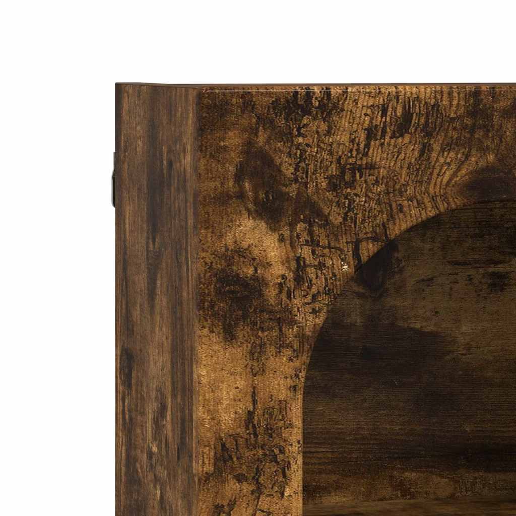 Armoire suspendue avec étagère Chêne fumé 59 x 20 x 71,5 cm - XIOS