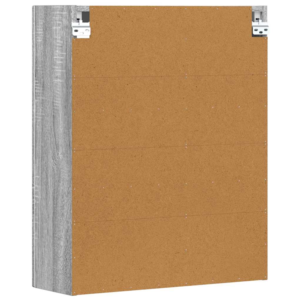 Armoire suspendue avec étagère Gris Sonoma 59 x 20 x 71,5 cm - XIOS
