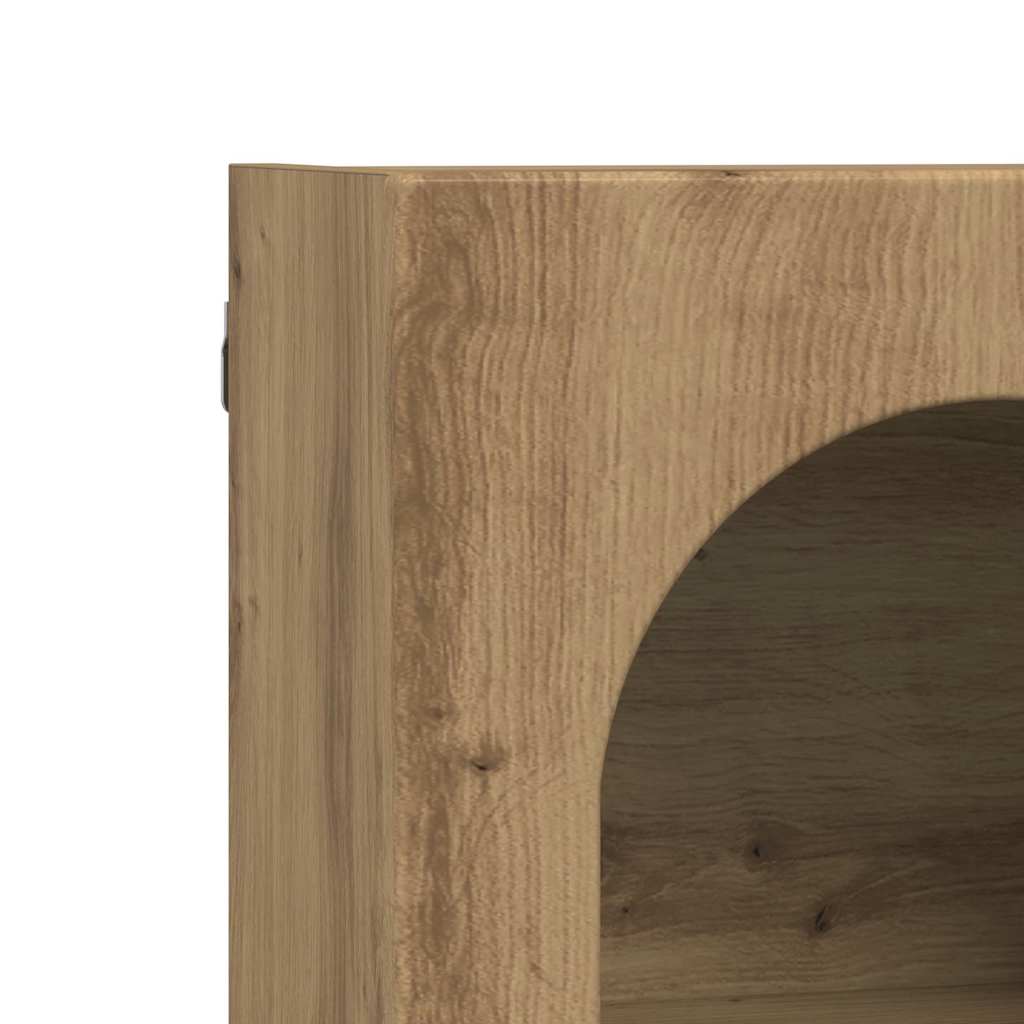 Armoire suspendue Chêne artisanal 59 x 20 x 71,5 cm - XIOS