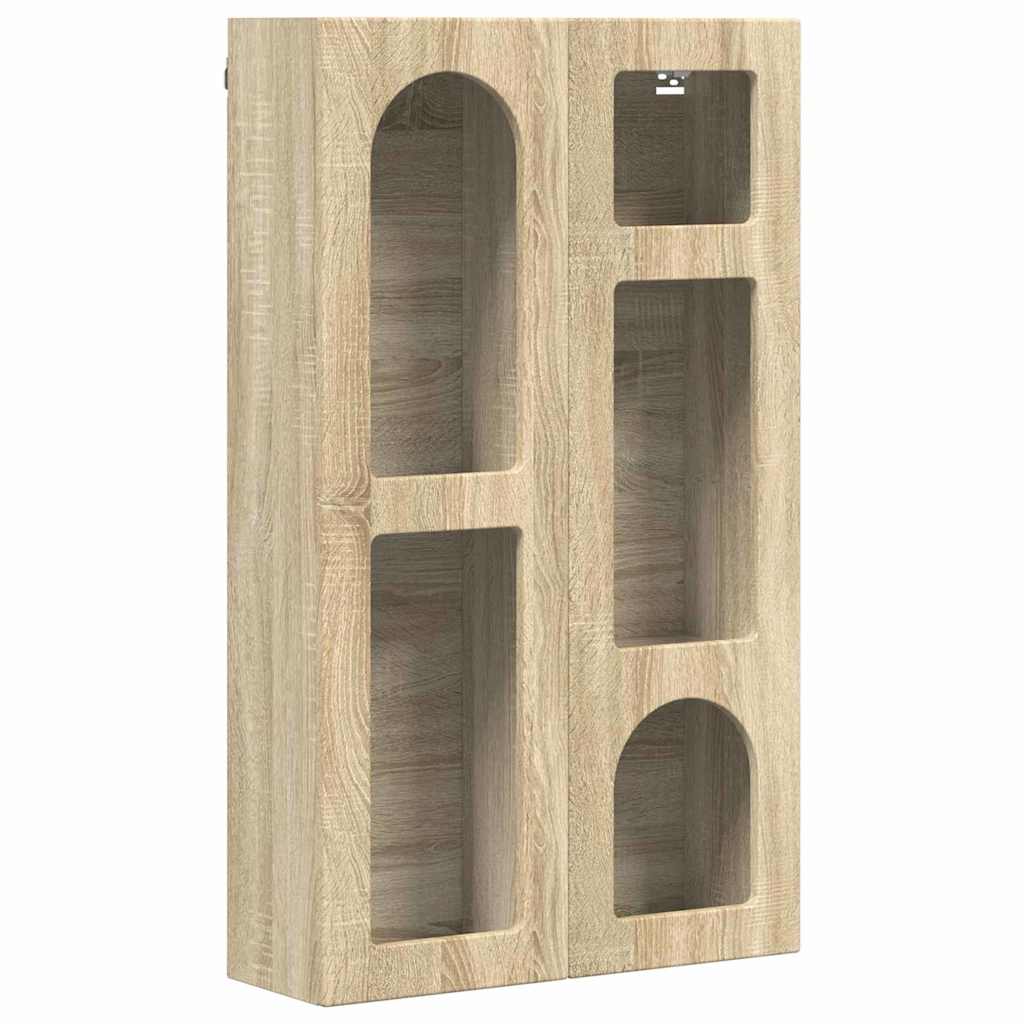 Armoire suspendue avec étagère Chêne Sonoma 59 x 20 x 100 cm - XIOS
