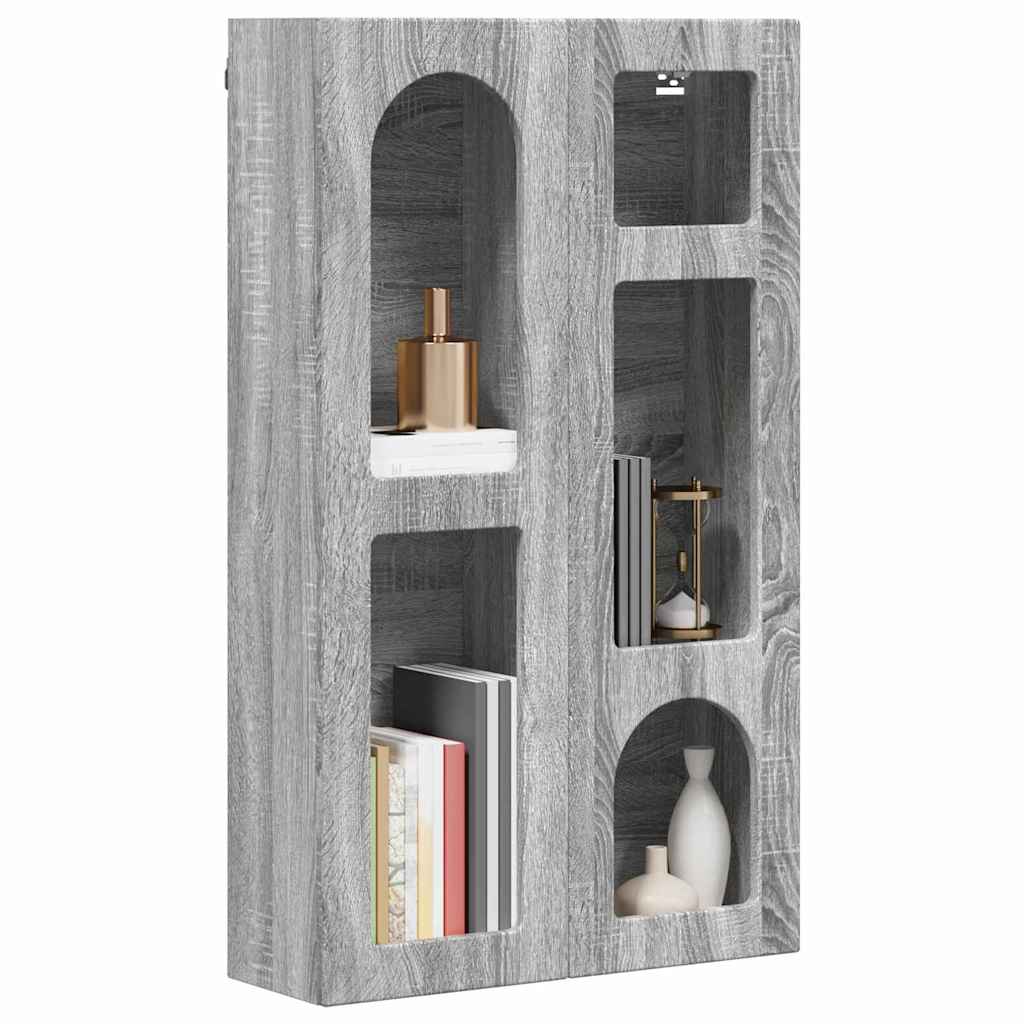 Armoire suspendue avec étagère Gris Sonoma 59 x 20 x 100 cm - XIOS