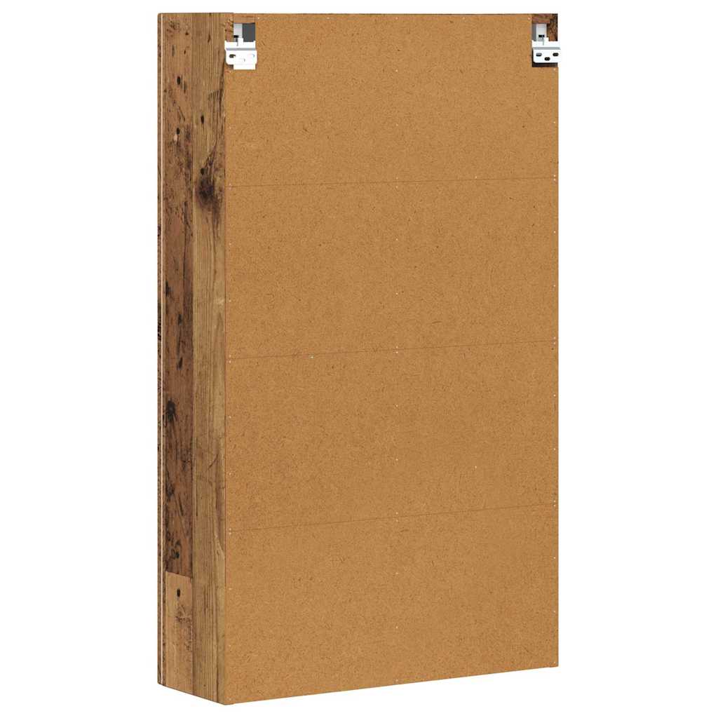 Armoire suspendue avec étagère Bois ancien 59 x 20 x 100 cm - XIOS