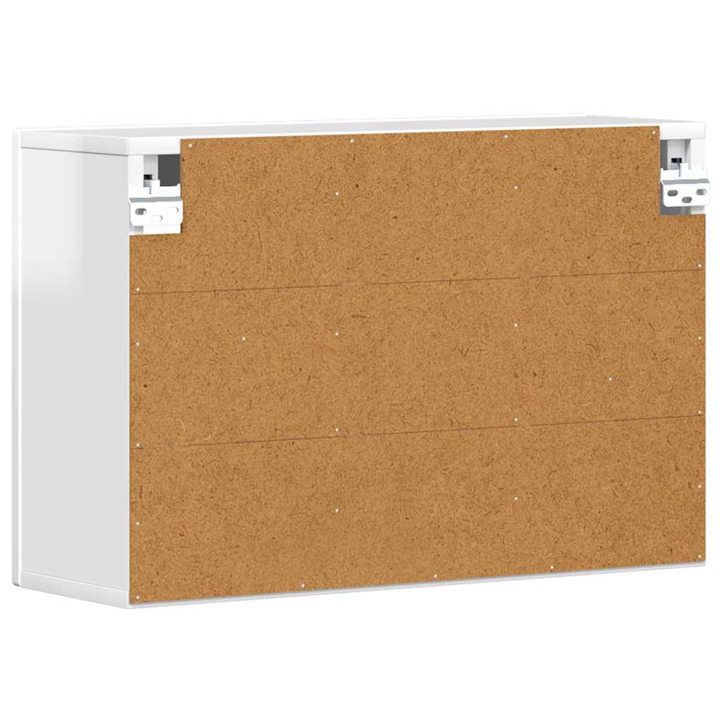 Armoire suspendue ELST Blanc brillant 60 x 20 x 40 cm - XIOS