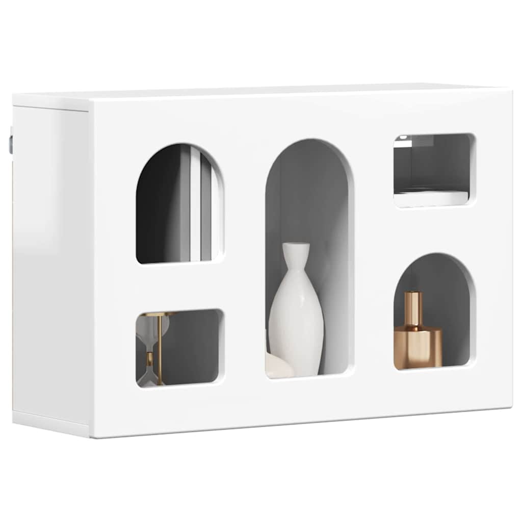 Armoire suspendue ELST Blanc brillant 60 x 20 x 40 cm - XIOS