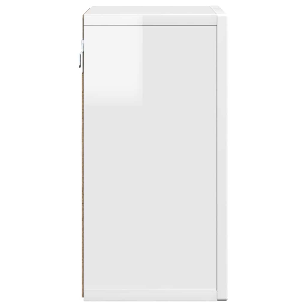 Armoire suspendue ELST Blanc brillant 60 x 20 x 40 cm - XIOS