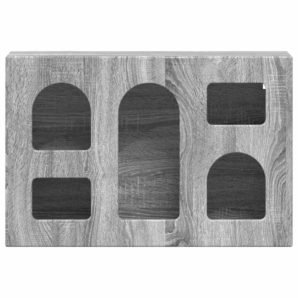 Armoire suspendue Gris Sonoma 60 x 20 x 40 cm Bois d'ingénierie - XIOS