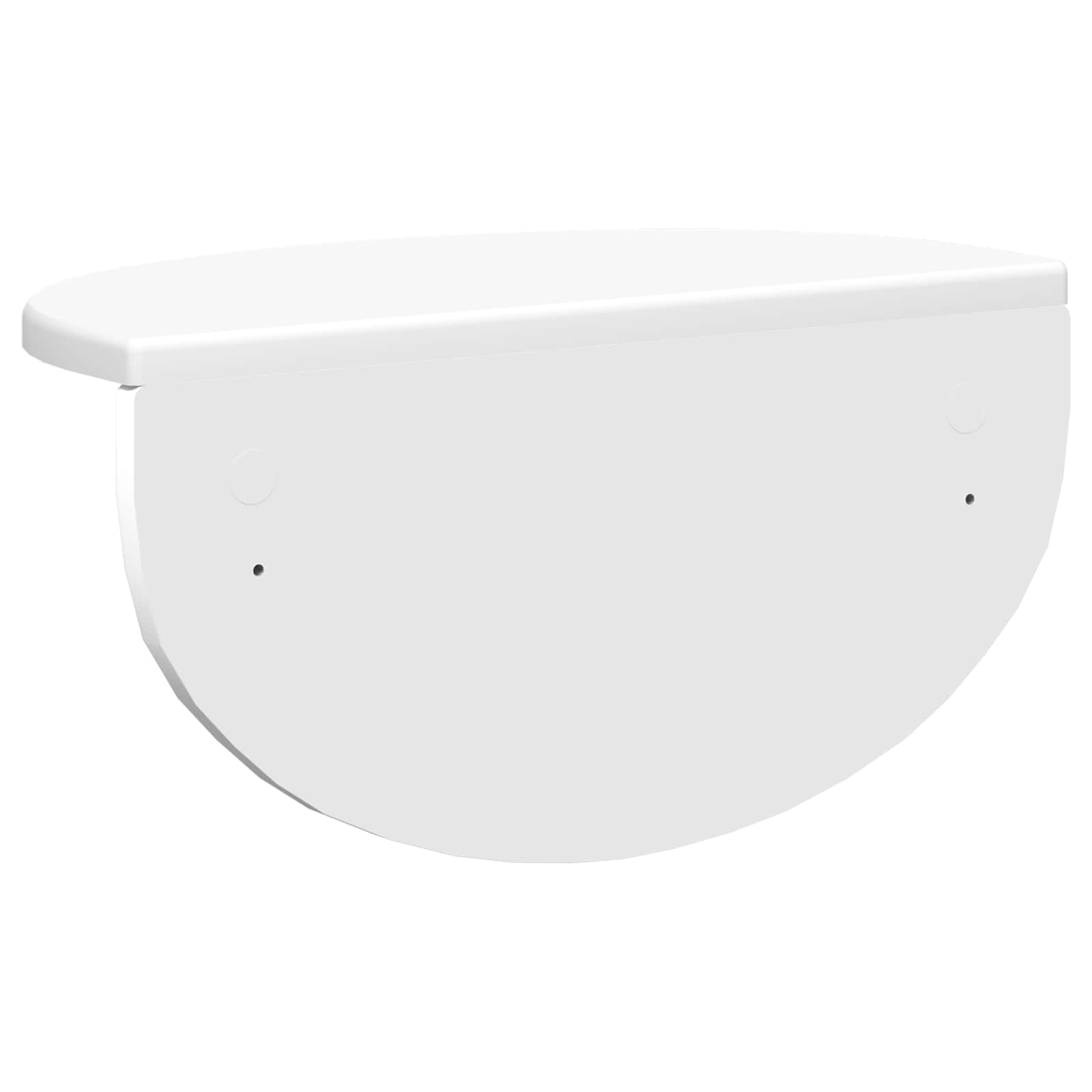 Étagère Murale 2 pcs Blanc 38 x 19 x 19 cm Bois d'ingénierie - XIOS