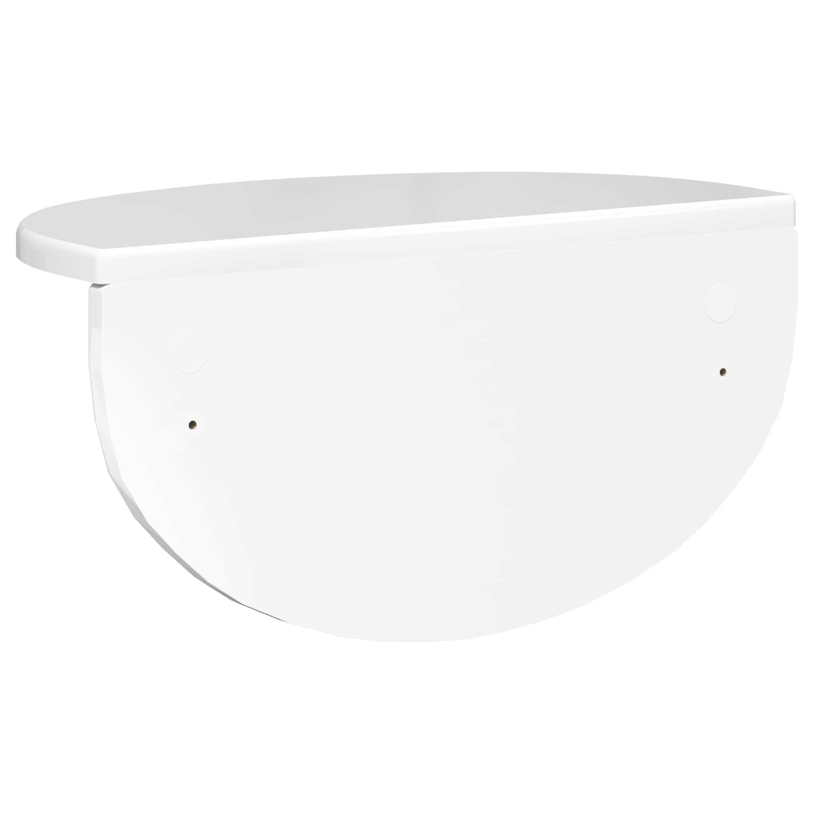 Étagère Murale Blanc brillant 38 x 19 x 19 cm Bois d'ingénierie - XIOS