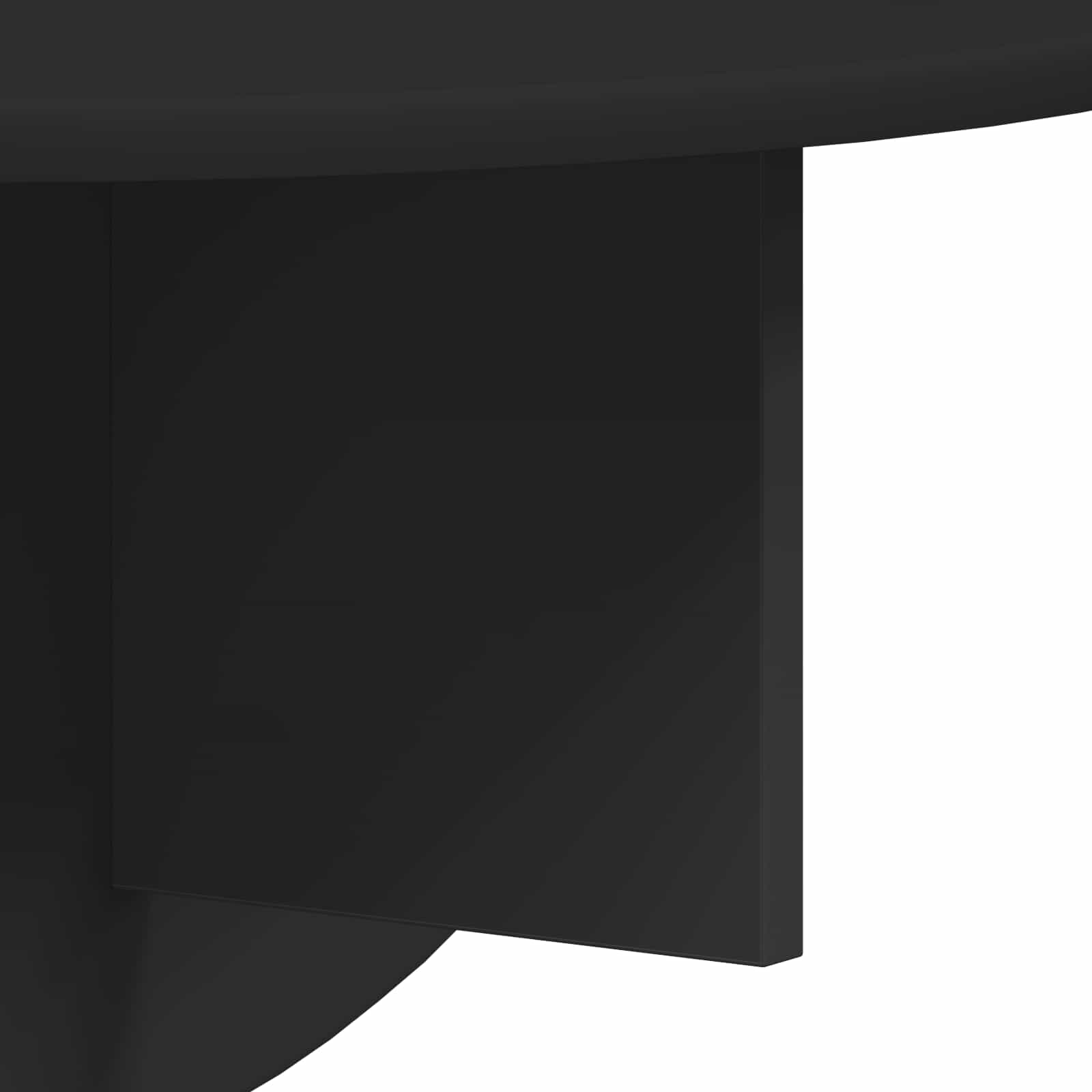 Étagère Murale Noir 48 x 24 x 24 cm Bois d'ingénierie - XIOS