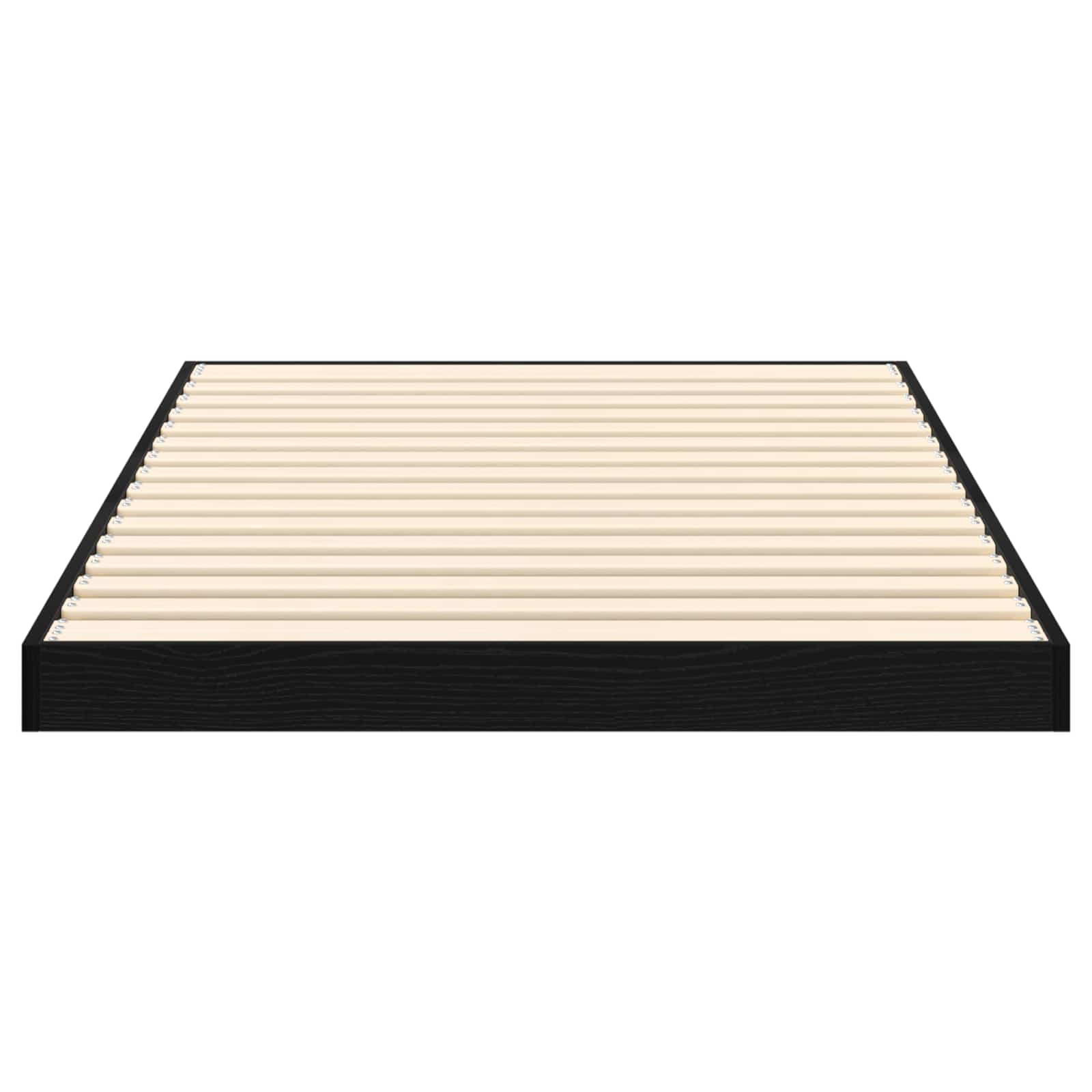 Cadre de lit surélevé Chêne noir 75 x 190 cm Bois d'ingénierie - XIOS