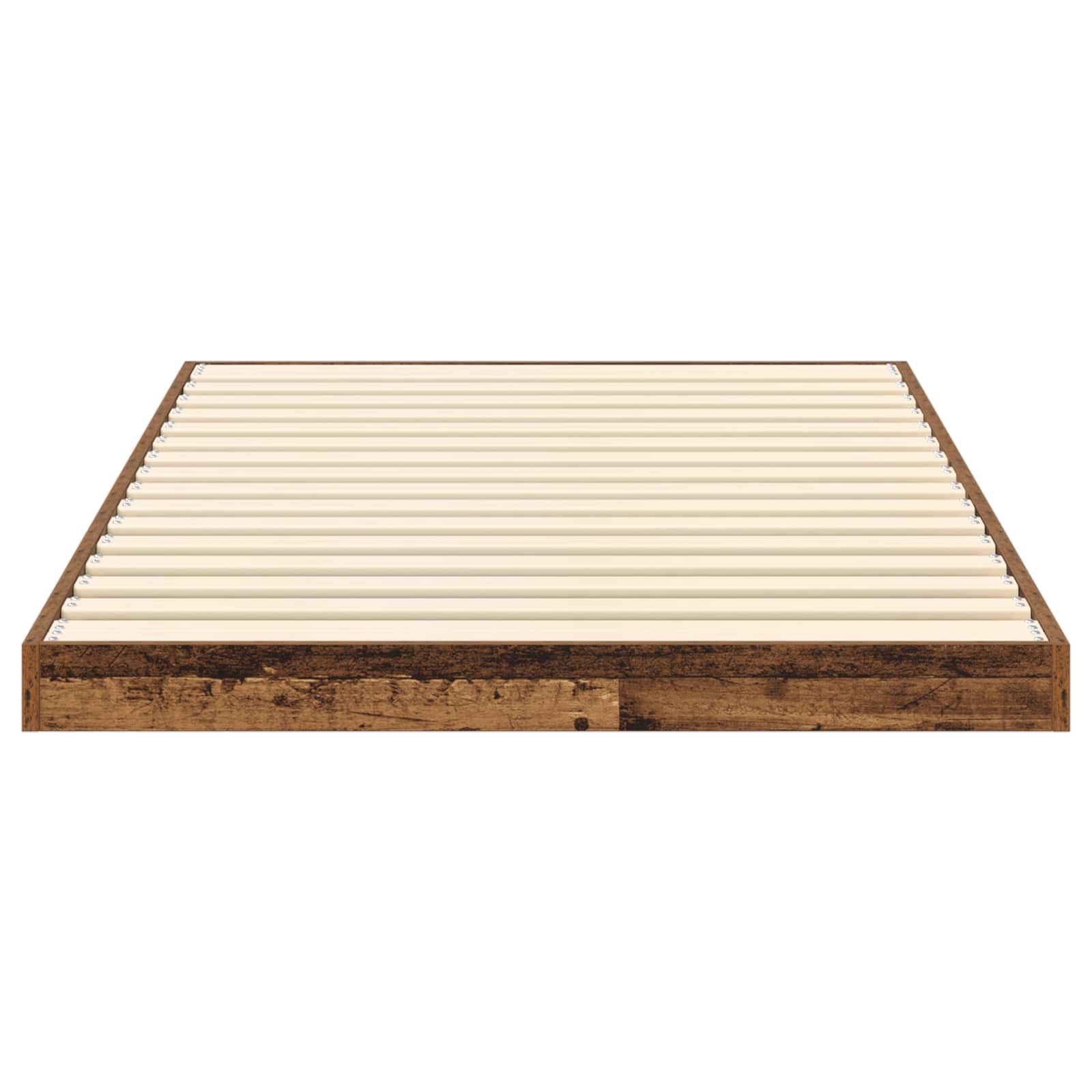 Cadre de lit surélevé Bois ancien 75 x 190 cm Bois d'ingénierie - XIOS