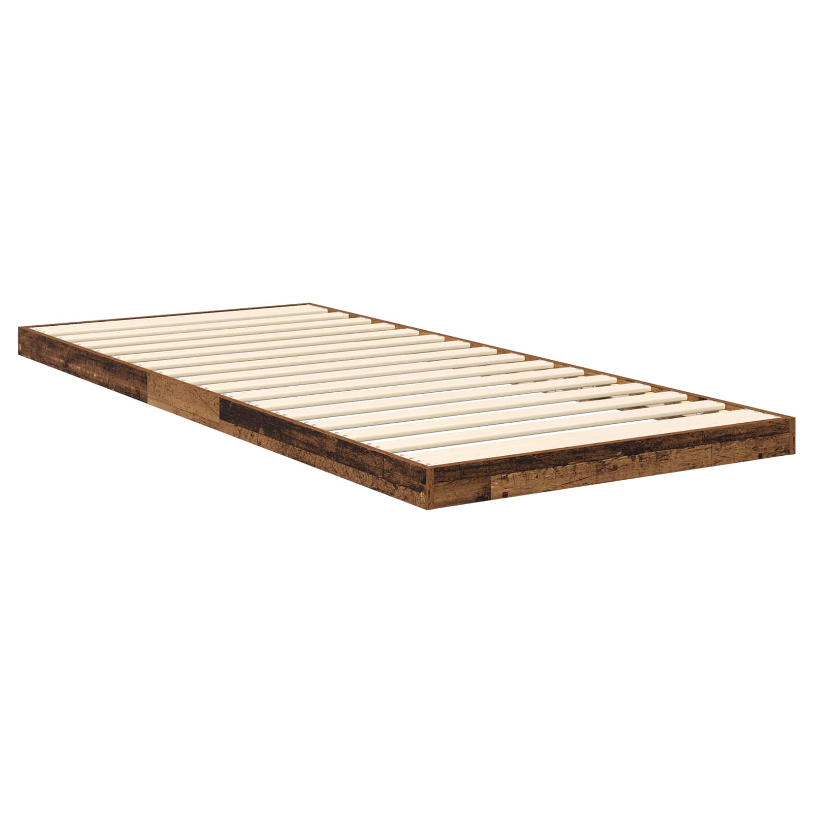 Cadre de lit surélevé Bois ancien 80 x 200 cm Bois d'ingénierie - XIOS