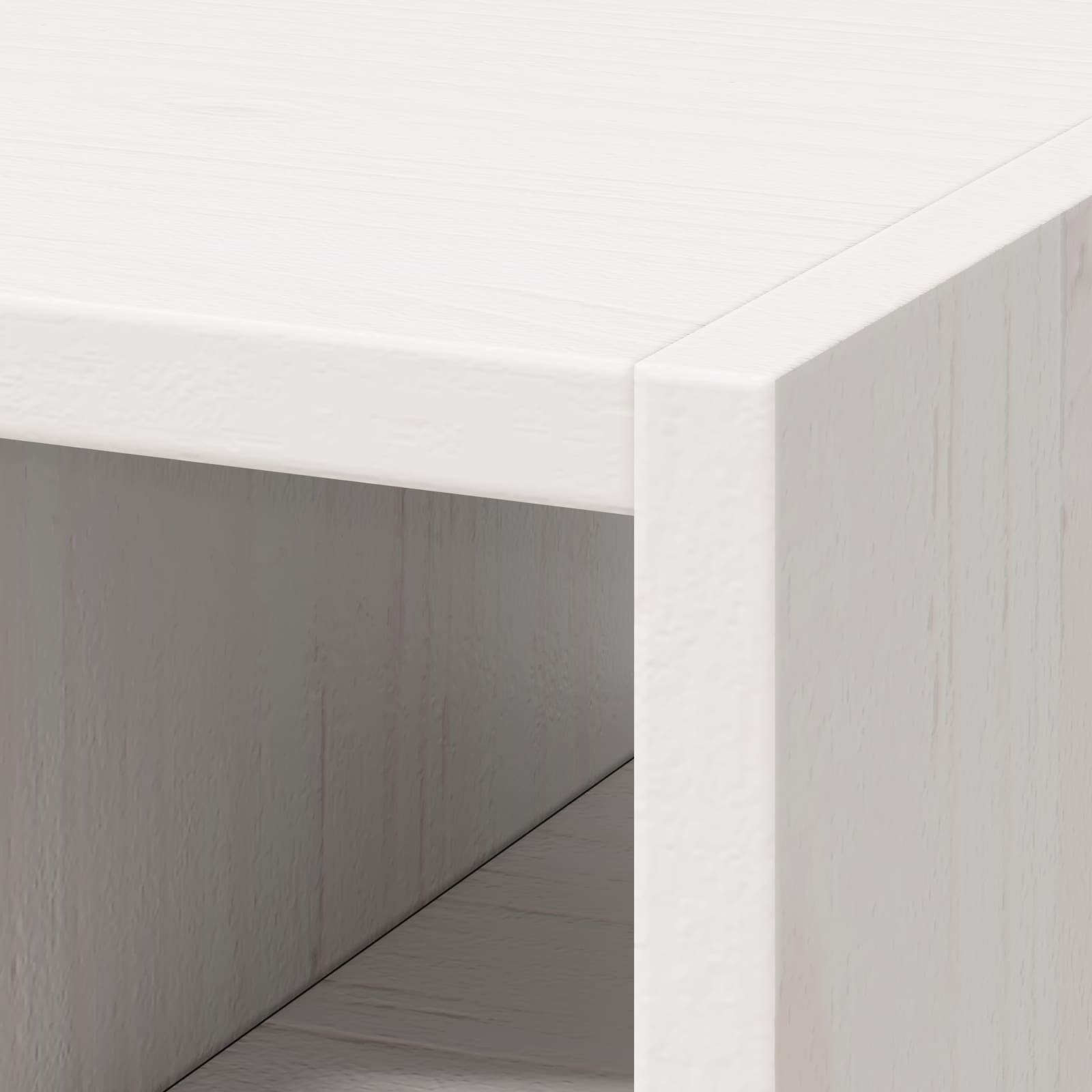 Étagère à vin 2 pcs Blanc 56 x 25 x 56 cm Pin massif - XIOS