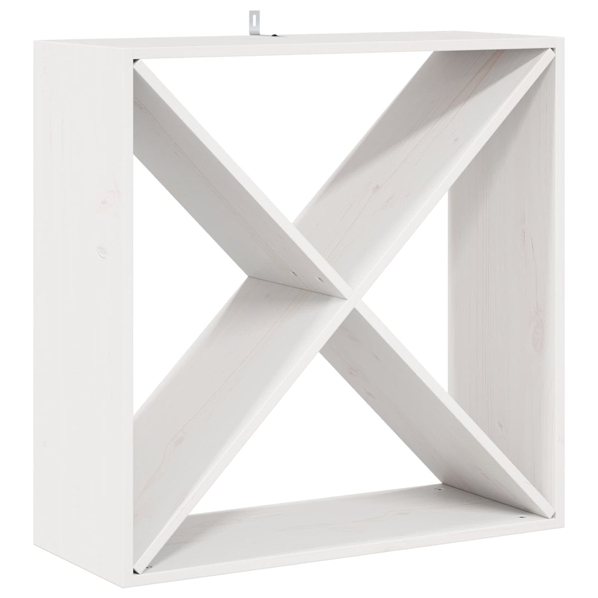 Étagère à vin 4 pièces Blanc 62 x 25 x 62 cm Pin massif - XIOS