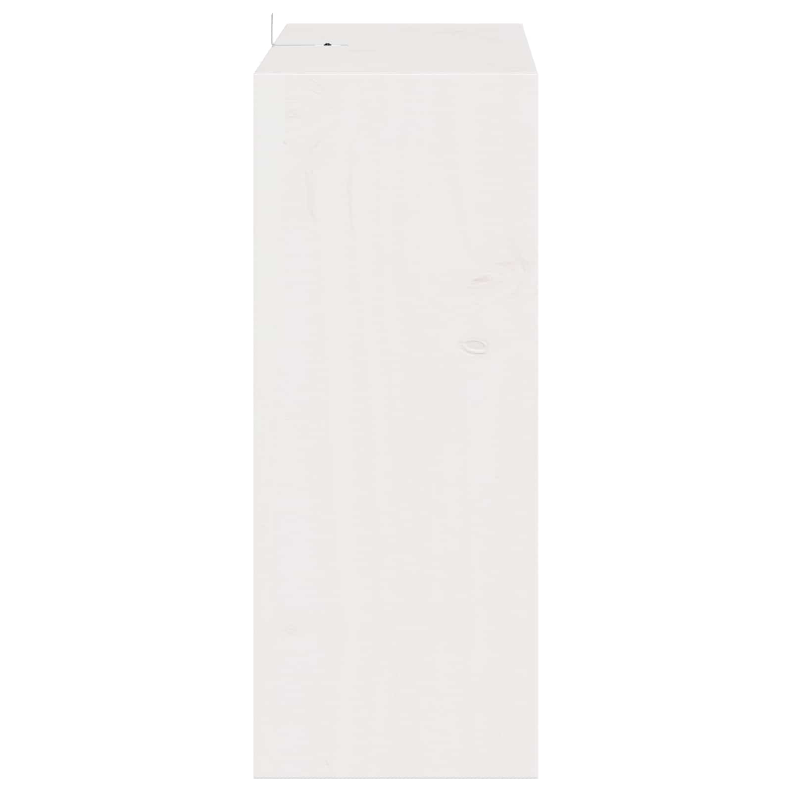 Étagère à vin 4 pcs Blanc 62 x 25 x 62 cm Pin massif - XIOS