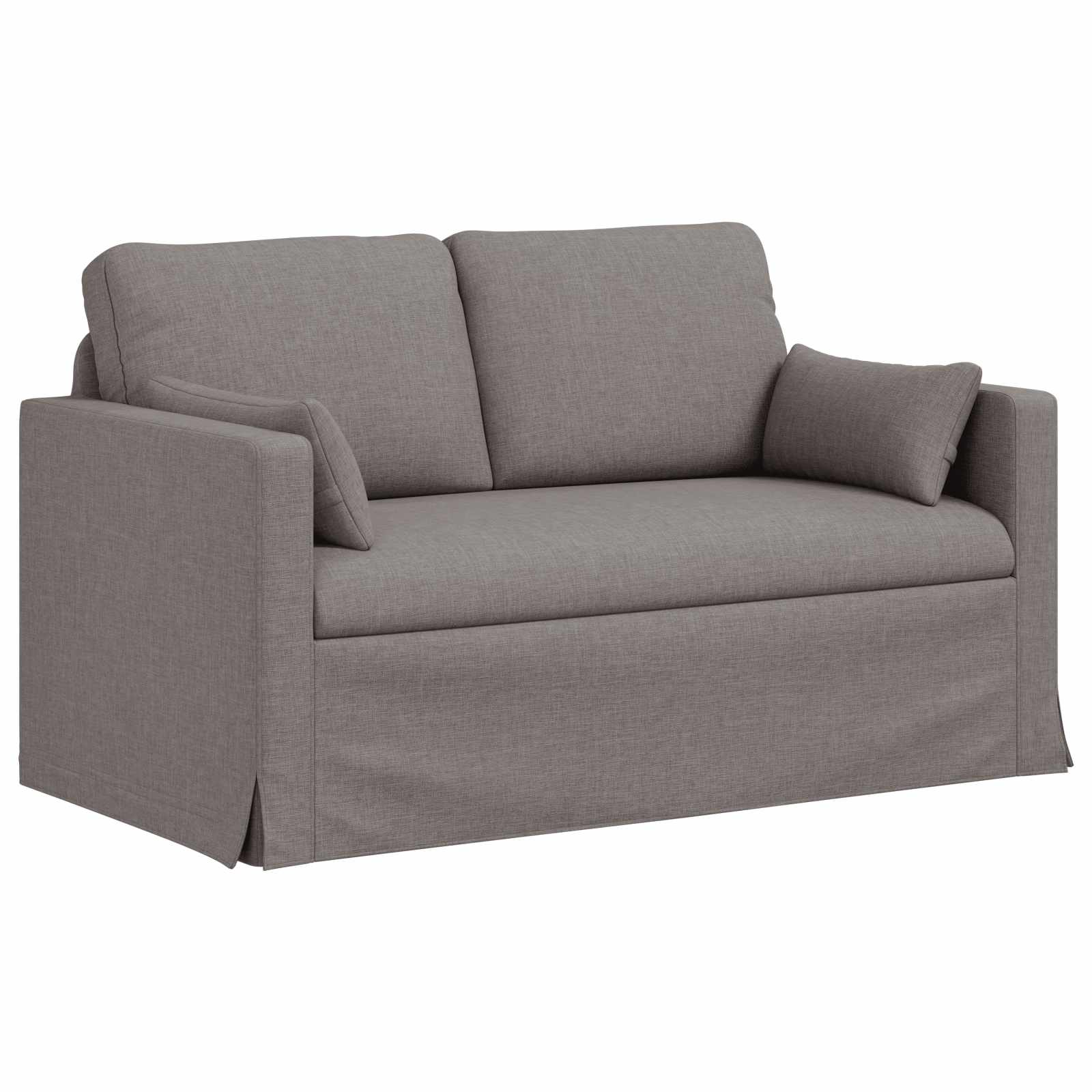 Canapé 120cm 2 pcs Taupe Métал - XIOS