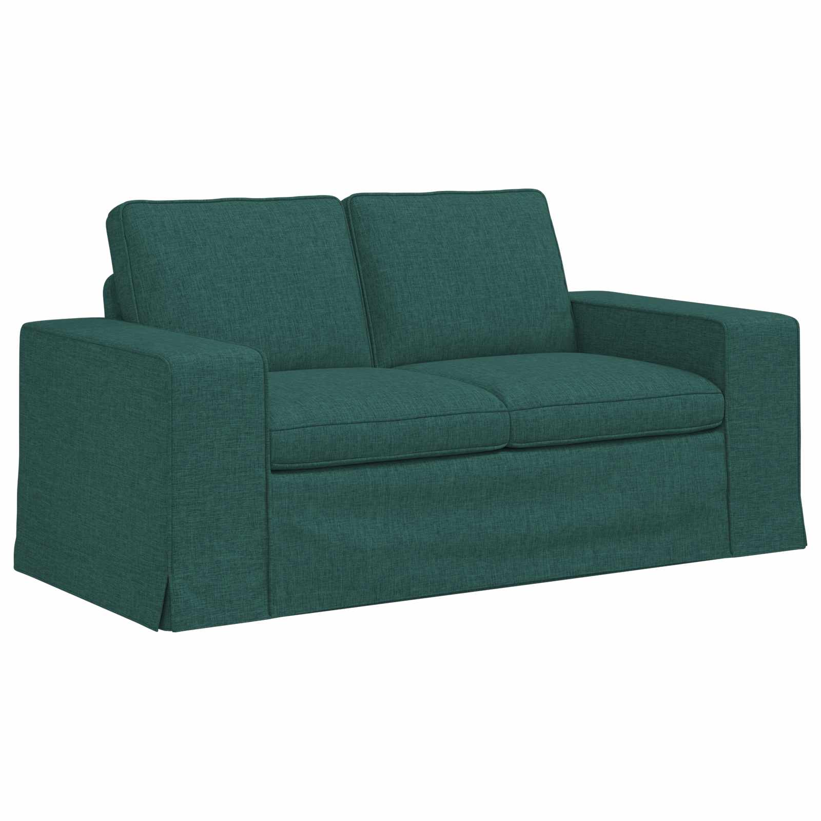 Canapé 120cm 2 pcs Vert foncé Métал - XIOS