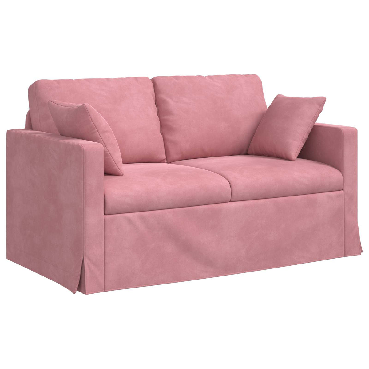 Ensemble de Canapés 2 pc Rose Velours