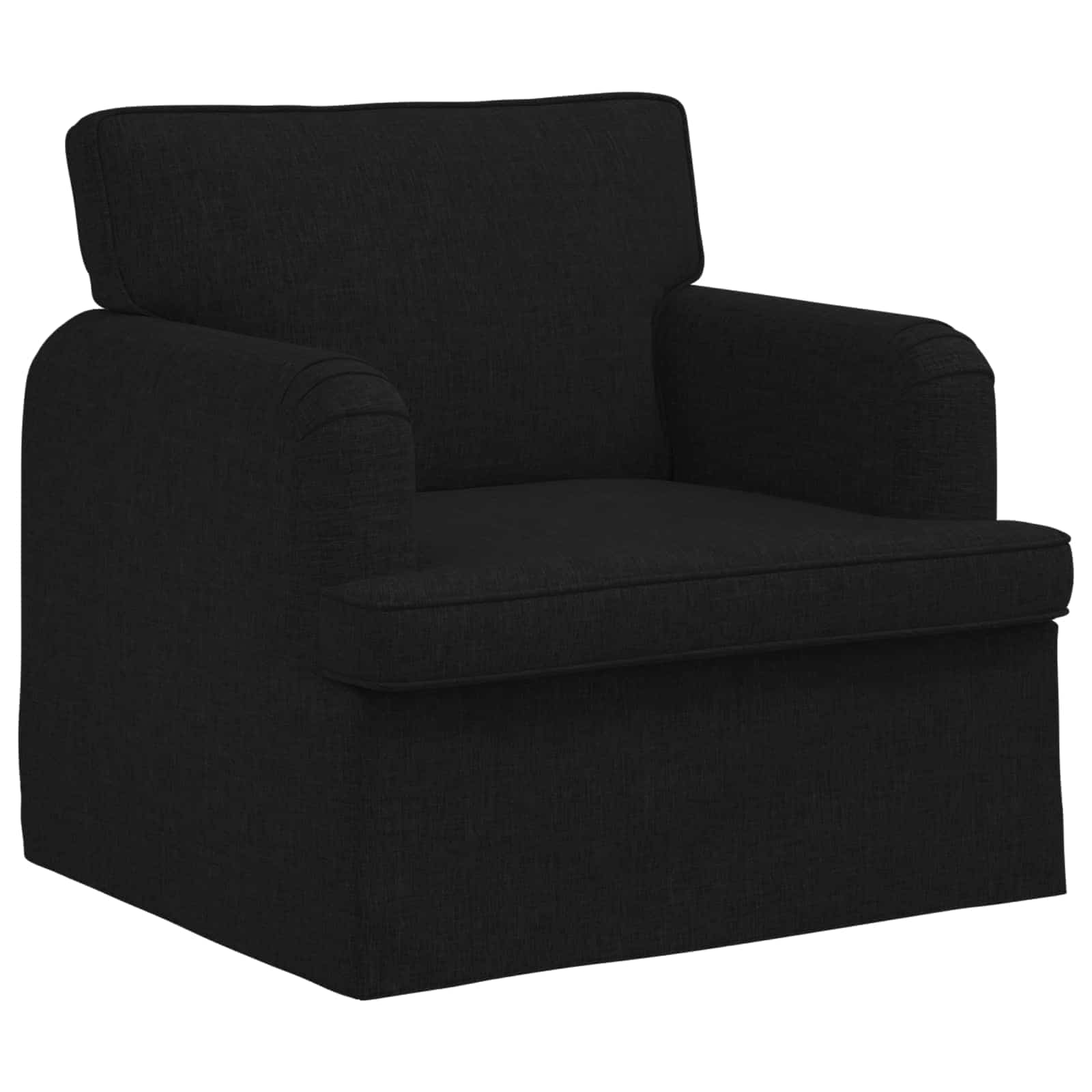 Canapé 120cm 2 pcs Noir Métал - XIOS