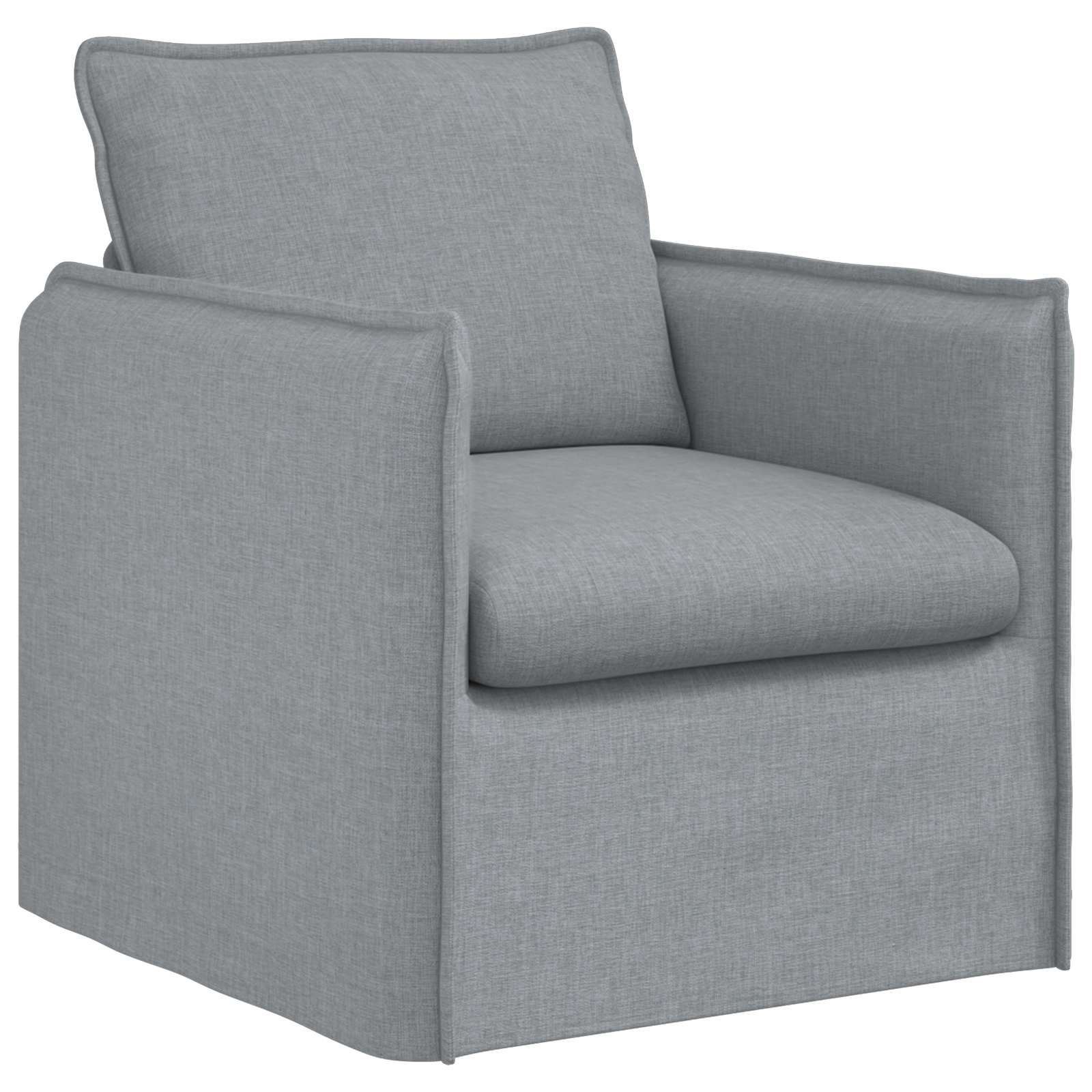 Canapé 120cm 2 pcs Gris clair Métал - XIOS