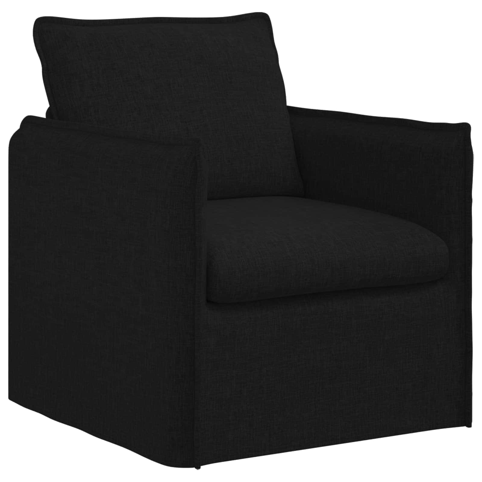 Canapé 120cm 2 pcs Noir Métал - XIOS