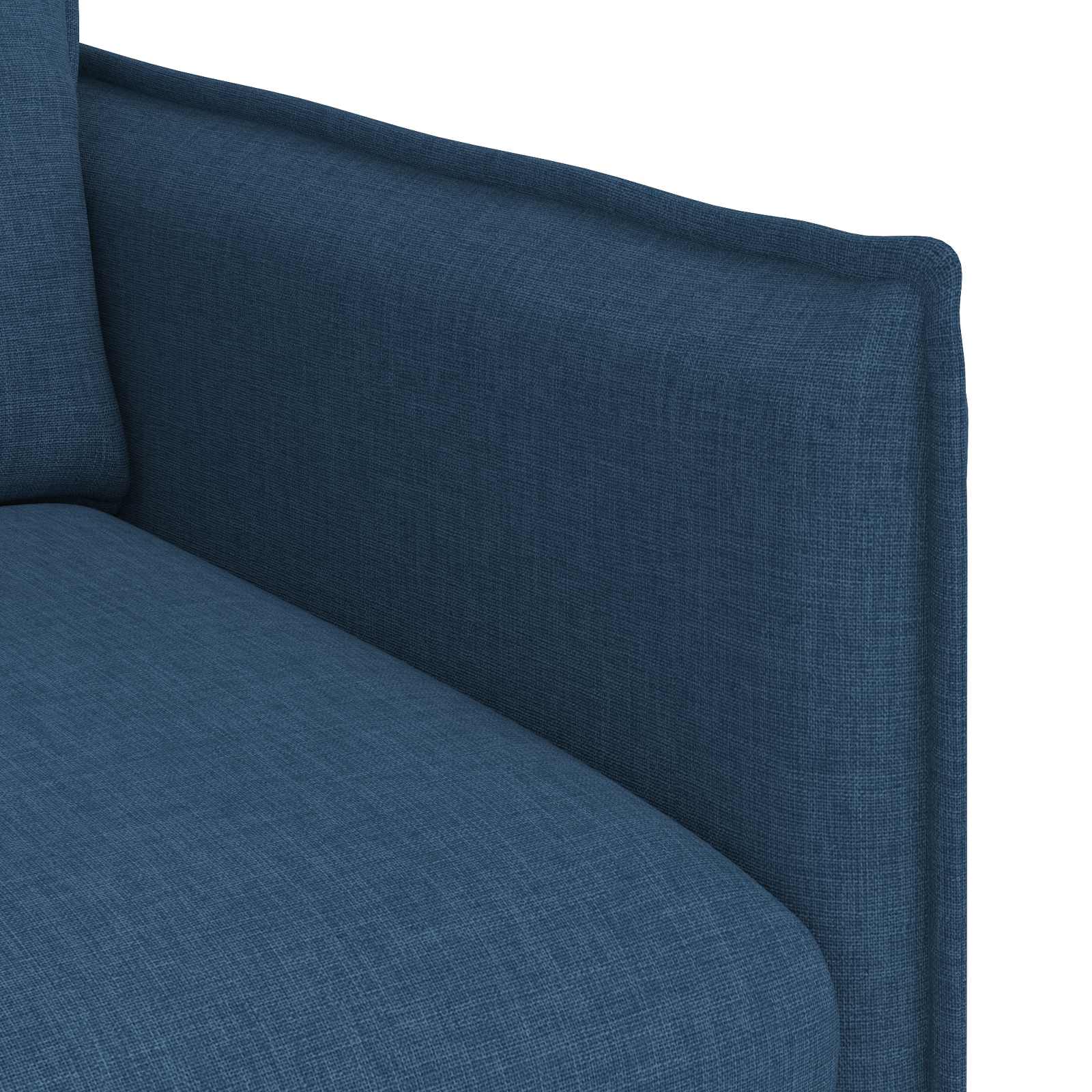 Canapé 120cm 2 pcs Bleu Métал - XIOS
