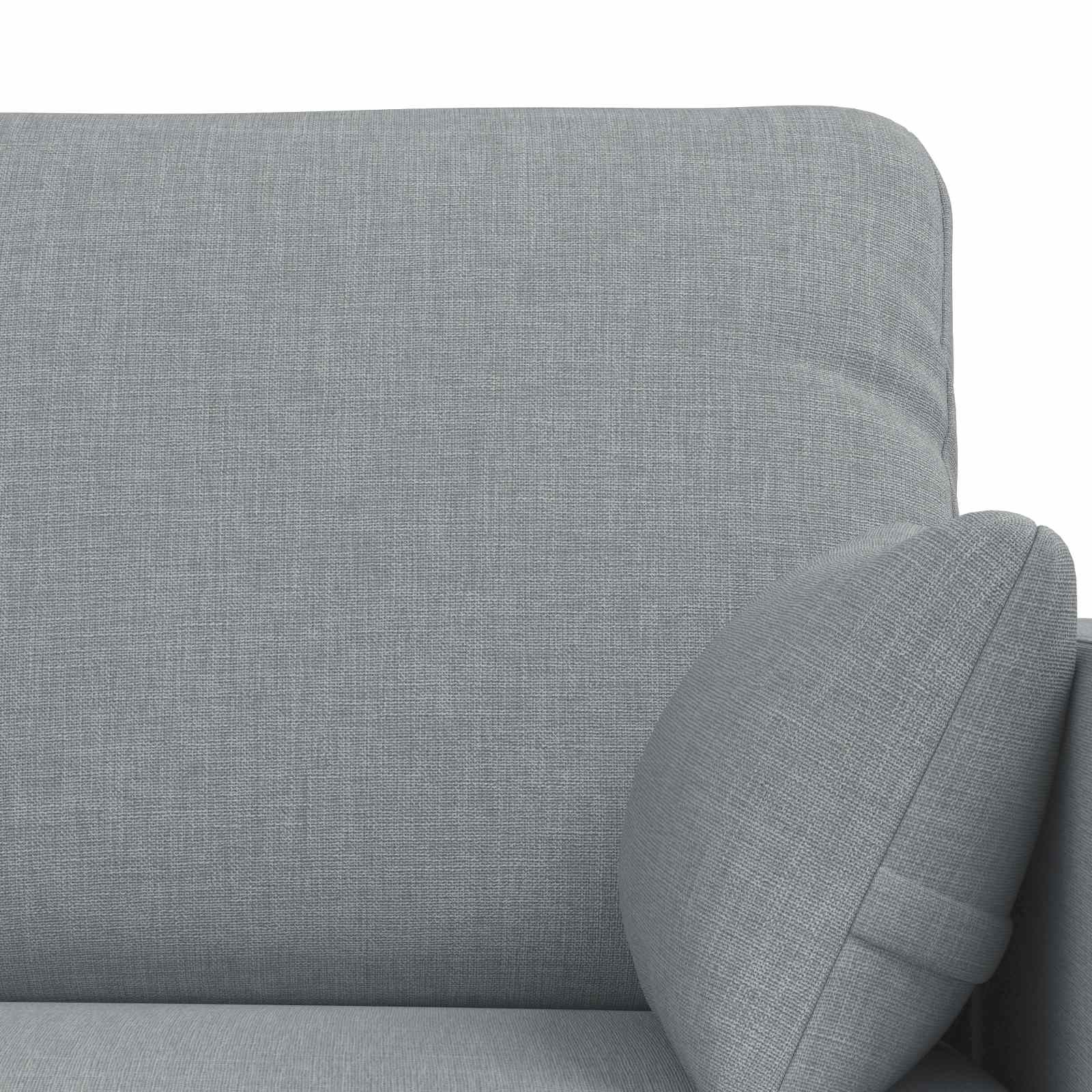 Ensemble de Canapés 2 pcs Gris clair 158 x 78 x 80 cm tissu - XIOS