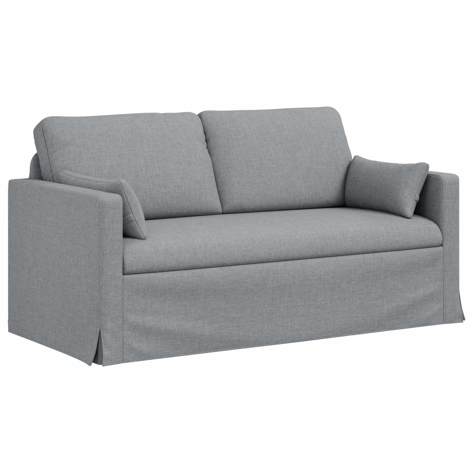 Ensemble de Canapés 2 pcs Gris clair 158 x 78 x 80 cm tissu - XIOS