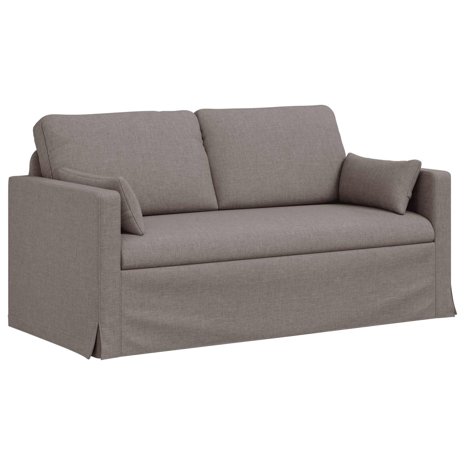 Ensemble de Canapés 2 pcs Taupe 158 x 78 x 80 cm tissu - XIOS