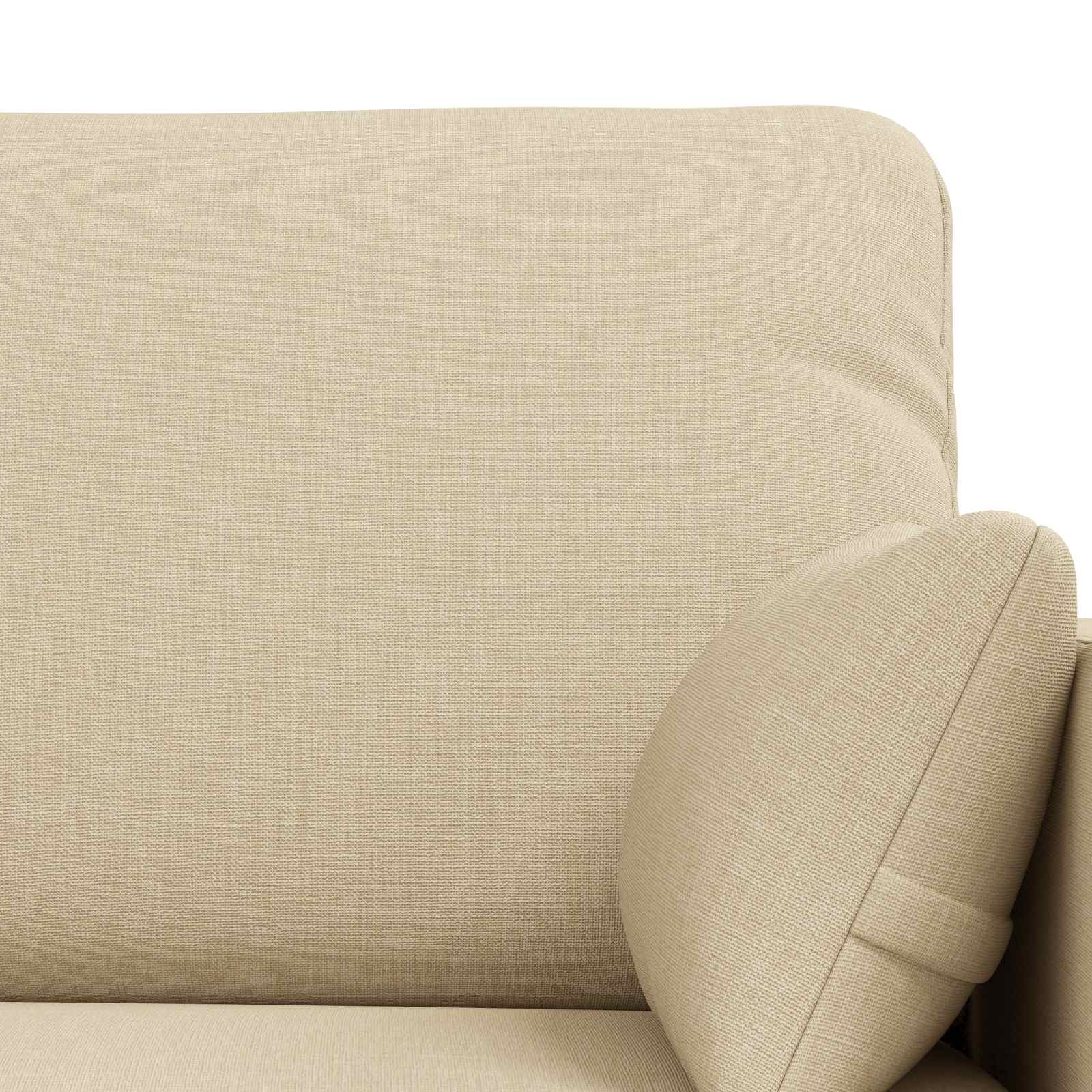Ensemble de Canapés 2 pcs Crème 158 x 78 x 80 cm tissu - XIOS