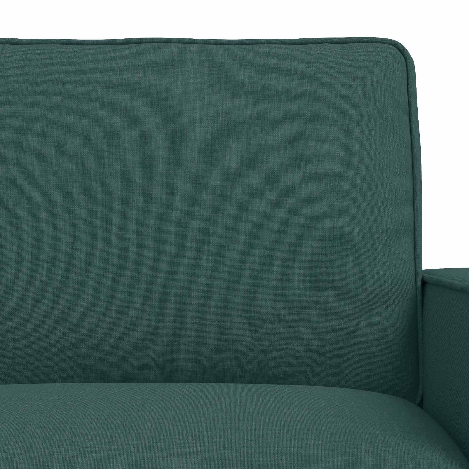Ensemble de Canapés 2 pc Vert foncé tissu