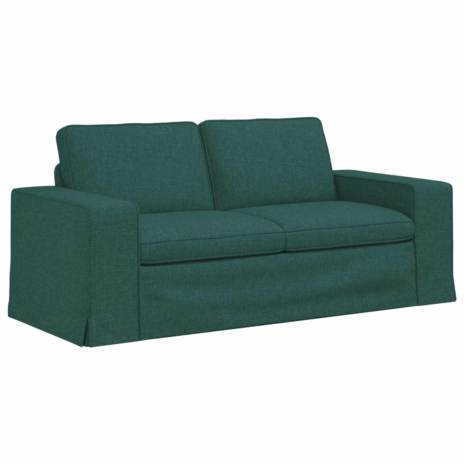 Canapé 140cm 2 pcs Vert foncé Métал - XIOS