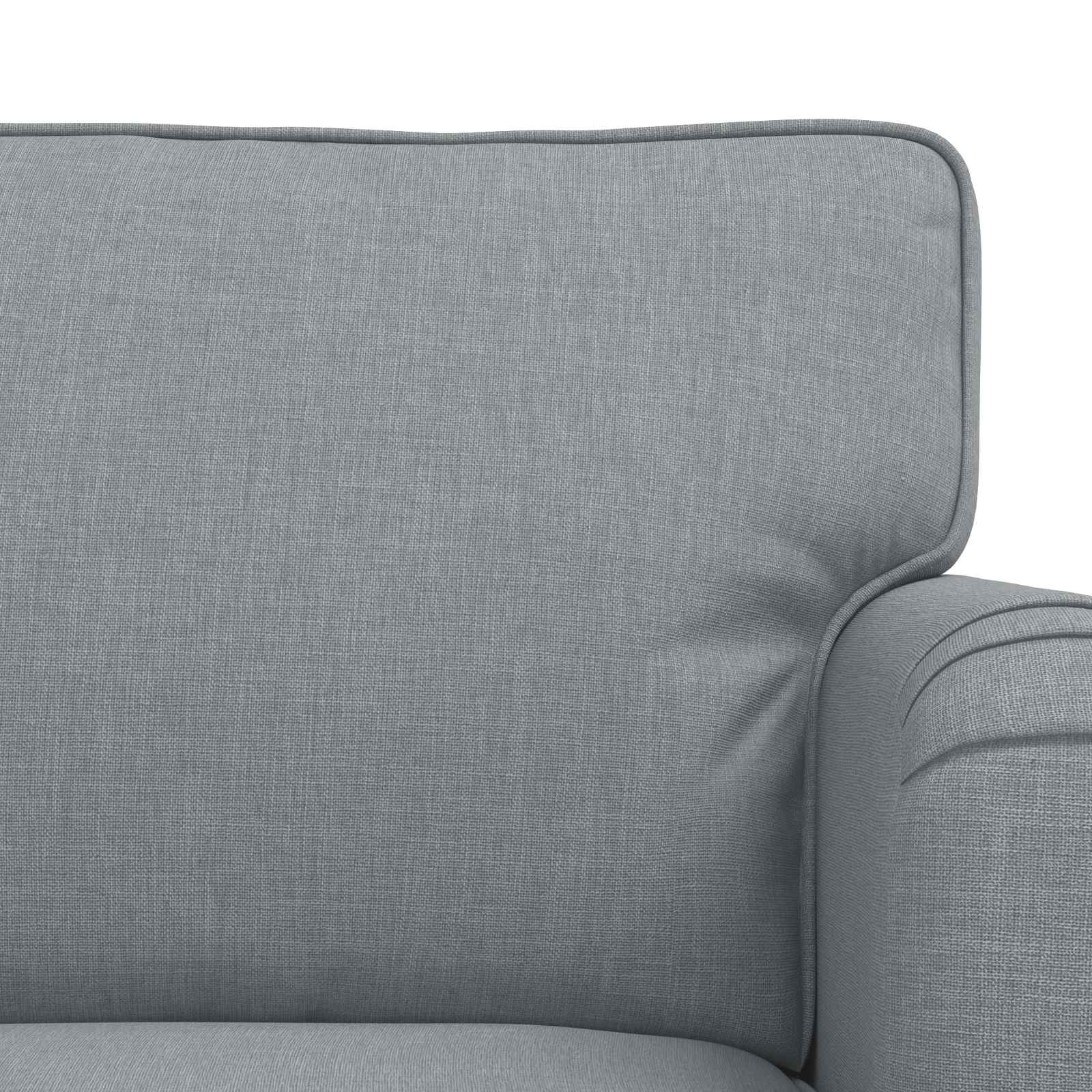Canapé 140cm 2 pcs Gris clair Métал - XIOS