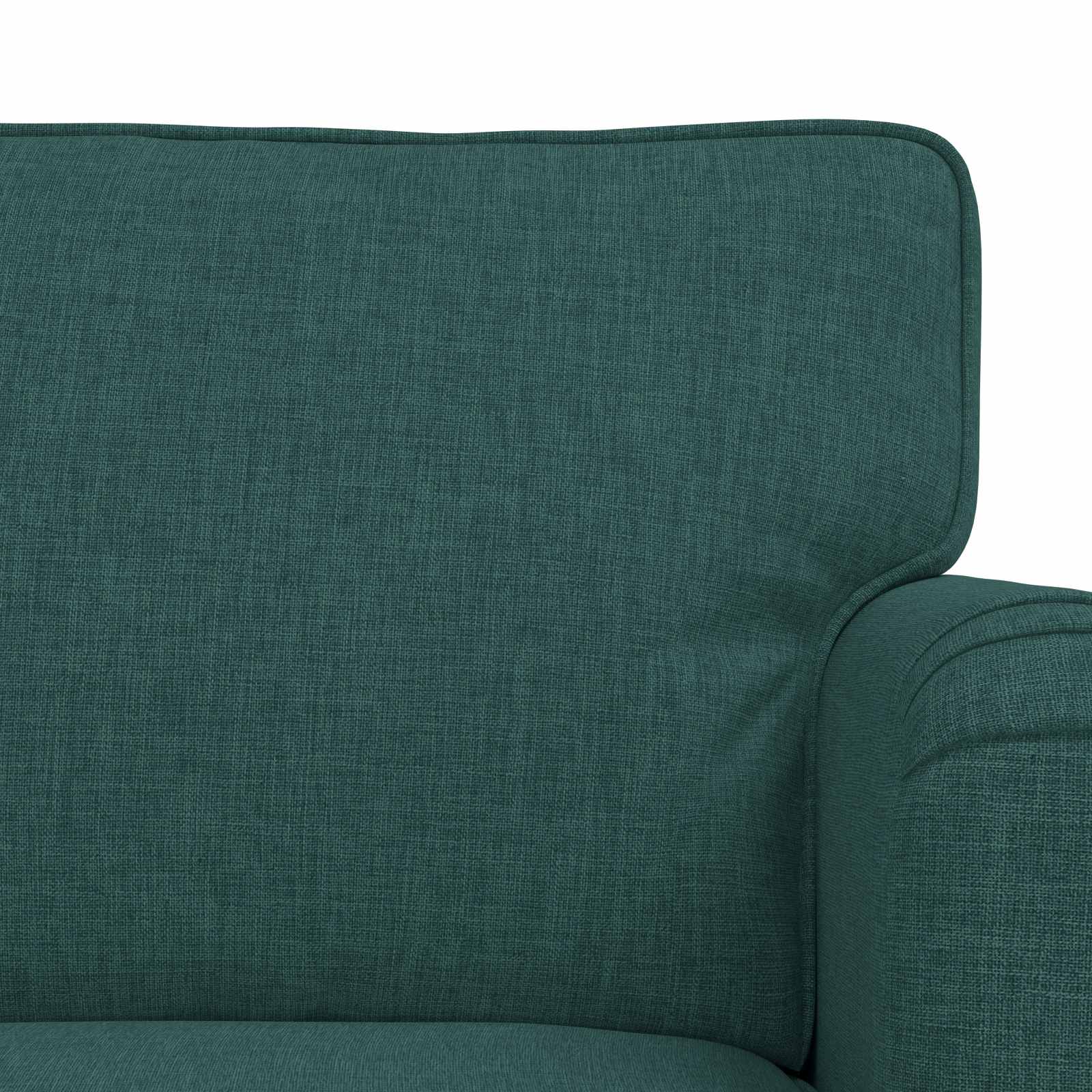 Ensemble de Canapés 2 pc Vert foncé tissu