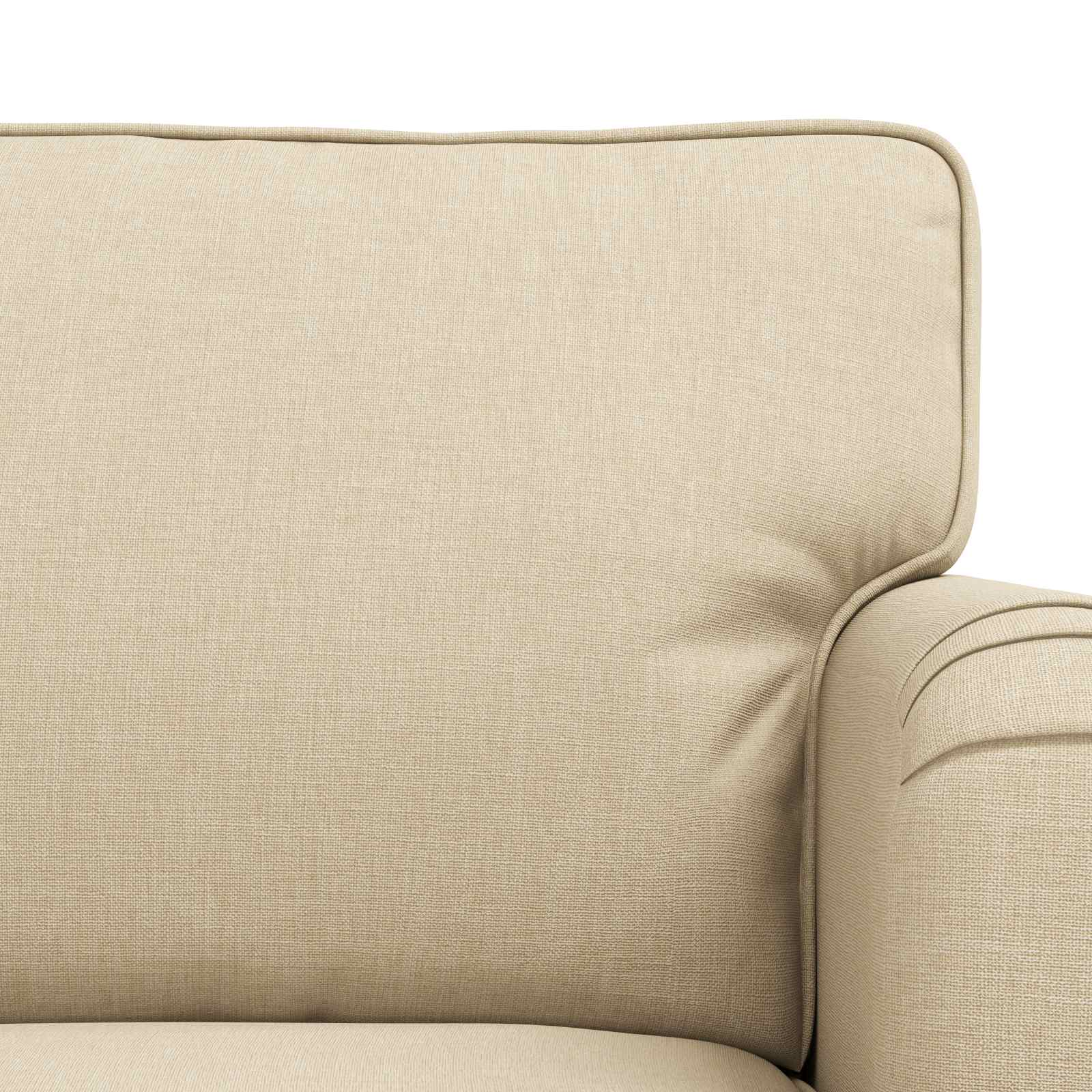 Ensemble de Canapés 2 pc Crème tissu